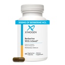 XYMOGEN Berberine with InSea2 - Berberine 补充500mg - 每日元件支持补充 - 野生棕海藻 多酚 - 支持健康与消化平衡(60 Capsules)