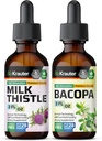 BIO KRAUTER 牛奶  This  This 2 Fl. Oz. & Bacopa Tincture 2 Fl. Oz.