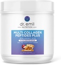 DR. EMIL 营养多烯烃 Peptides Plus - Apple Pie Flavor → 9g Collagen + Hyaluronic Acid → 皮肤,头发,钉子和联合支持 → Paleo & Keto-Friendly, Non-GMO, 11.3 oz