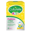 Culture Kids Probiotic + Fiber Packets(年龄 3+) - 24 计数 - 消化健康与免疫支持 - 帮助恢复正常性(包装可能有所不同)