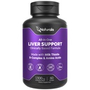 Naturalis Silymarin 牛奶硝酸1300mg 加固B Complex & 氨基酸 → 13-in-1 Liver Cleanse, Detox & 维修 → 60 Liver 基本软胶