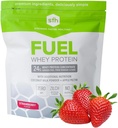 SFH Fuel Whei蛋白粉 大味草 美联储 MCTs & Fiber for Energy → All Natural → Soy Free, Gluten Free, no RBST, no 人工火花(草莓(1.6lb Bag))