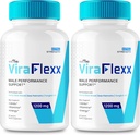 VVE MD ViraFlex 男性,ViraFlex 男性游戏 - 最大性能,所有自然饮食补充剂 超强药丸,ViraFlexx Pro 支持整体健康,Vira Flexx Reviews (2 Pack)
