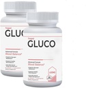 Gluco 补编 Gluco Capsule - 高级公式 Gluco, Gluco 最大强度审查, 60 Capsules(2 PC)