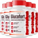 (5 Pack) Glucofort, Max 高级血液支持公式 Capsules