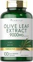 Carlyle Olive Leaf Capsules 9000mg = 100 Counter = Non-GMO, Gluten Free = 高潜力补充