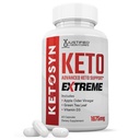 Ketosyn Keto ACV Extreme Pills 1675 MG Keto 支持 Keto ACV Gummys 的 Blend Capsule 替代品 苹果苹果苹果 苹果 Vider Vinegar Extra Virgin 橄榄油粉绿茶叶 60 Capsules 设计