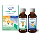 Hyland's Kids Cold and Cough, Day and Night Combo Pack, Cold Medicine for Ages 2 and up, Syrup Cough Medicine for Kids, Nasal Decongestant, 4 Fl Oz (Pack of 2) (中文(简体) ).