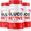 (3 Pack) GlucoRevive - GlucoRevive, GlucoRevive Pills, GlucoRevive 支持, GlucoRevive Capsules, GlucoRevived All Natural Premium Formula, GlucoRevive Pills Reviews, 90 Capsules for 3个月