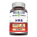 惊人的公式 HMB (Beta-Hydroxy Beta-Methylbutyrate) 补编 | 2000 Mg Per service | 120 片 | | 非GMO | Gluten Free | | |  USA  USA  USA  USA  USA  USA  USA  USA  USA  USA  USA  USA