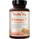 纯 Omega 7 脂肪酸 200 Capsules 900mg 天然海贝壳油,美国制造的非GMO
