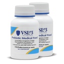 VSL#3® Probiotics for Digestive Health, IBS & UC Symptoms - 112.5B CFUs, High-Potency, Multi-Strain, Live, Refrigerated Probiotic, Medical Food for Gut Health Support in Men & Women, 120 Capsules