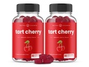 NutraChamps Tart Cherry Gummys - 3000mg Tart Cherry 与 Celery种子 - Uric Acid Cleanse 补充 - 抗氧化剂,联合舒适剂,灵活性,免疫健康,睡眠 - 60 Vegan Gummys (2-Pack)
