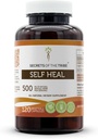 部落自我治疗秘诀 120 Capsules,用蔬菜卡布和自我治疗(Heal All, Prunella Vulgaris) 干草(120 Capsules)