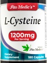 Lab - L-cysteine, 1200 mg / service, Free Form 氨基酸 - Keratin 支持皮肤,头发和钉子 - Glutathione 支持, 超高吸收.