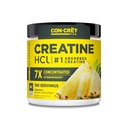 CON-CRET Creatine HCl Powder + 肌肉,认知,细胞能量支持 → 无布局或凸起 → USA Made & NSF认证 → 菠萝(100 service)