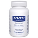 纯封装 减少Glutathione → 伪抗氧化剂补充剂 支持肝脏和细胞健康* → 120 Capsules