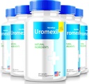 NutraRize(5 Pack) Uromexil Capsules,前列腺热力支持的Premium公式,控制与整体健康全自然补充,Uromexil Forte Reviews (300 Capsules)