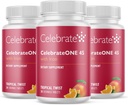 庆祝维生素 庆祝45 Chewables, 45mg Iron - Once Daily Bariaric Multivitamin, 基本维生素和矿物 - Gastric Bypass & Sleeve Gastrectomy 补充品 - 热带(90片)