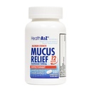 HealthA2Z® Mucus Relief | Guaifenesin 1200 mg| 100 片 最大力量 | 12小时 期待者 liev 解放胸痹 | 细丝 和 Loosens Mucus(100 片)