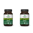 ORGANIC INDIA NEEM Leaf Capsules, 草药补充剂 - 支持皮肤, Immune, & Liver Health, Detox, Vegan, Gluten - Free, USDA 认证有机体 - 90 Capsules (2-Pack)