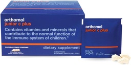 Orthomol Immun Junior C Plus, Kid's multivevitamin, Tangerine Flavor, 30日供应