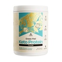 Level Up Keto 蛋白质,配有Collagen Peptides, 增强MCT, Whey 隔热蛋白, Ketogenic蛋白粉补充剂 - 香草甜奶油