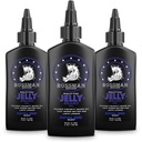 Bossman Jelly Beard Oil for Men - 3 Pack (共12 oz, Royal Oud Scent) – Softens, Moisturizes & 条件与天然成份