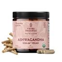 TRIBE ORGANICS Vegan Ashwagandha KSM 66 纯有机根粉抽取 Ayurvedic 补充 - 聚焦Mood 支持 增强能量强度 600 mg 天然KSM66 用于高级吸收 - 90 Capsules