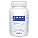 纯封装维生素D3 125 mcg(5,000 IU) - 支持骨、联合、乳腺、心脏、科隆和免疫健康的补充* - 维生素D - 250 capsules