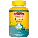 大自然制造了Wellblends 压力救济Gummys,L Theanine 200mg 帮助减轻压力,与GABA 100mg,同日压力支助,40草莓Flavor Gummys