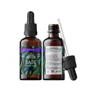 Sage extract – Natural Dried Sage Supplement – Sage Herb (Salvia officinalis) – 有机Sage Herbal – None-GMO - 美国制造 – 2 oz