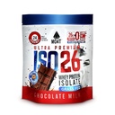 ISO26 Grass Fed Whey 蛋白质无人工甜剂隔离. 自然而然地甜化了和尚水果,1.6英镑,24个服务品,巧克力牛奶.
