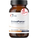 健康OsteoForce - Premium Bone支持补充剂 - 高吸附性营养素 Calcium Malate, Magnesium, Zinc Bisglycinate Chelate, 维生素D + K - 非GMO, Soy Free (120 Capsules)
