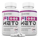 合理实验室(2 Pack F1 Keto Pills 1275MG 新型和改进的配方包含苹果苹果苹果醋 外生橄榄油 绿茶叶 120 Capsules)