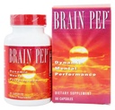 自然平衡 Brain Pep – 与 Ginkgo Biloba, Kola Nut – 帮助支持增强记忆,焦点和精神清晰度 – 与 Ginkgo Biloba 的 Brain 功能互补 60 Capsules