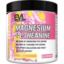 Evlution营养镁 + L-Thenine - 自然放松和重点支持 - 200mg 镁 + 100mg L-Thenine - Vegan & Non-GMO - 粉末饮食补充 - 30 services - Pink Lemonade