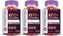 合理实验室(3 Pack Proton Protein Keto ACV Gummys Extreme 2000MG Proton Keto Gummys 苹果苹果苹果醋 配以石榴蜂蜜汁粉 B12 Vegan Non GMO 180 Gummys 配制而成)