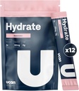 UCAN 水合电解剂 饮用混合剂(Watermeron, 12 Stickpacks) 无糖, Keto-Friendly, Vegan, Non-GMO, Gluten-Free Electrolyte Powder 配有钾和镁供奔跑者和运动员使用