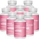 Liposomal Glutathione Softgels 1500MG, 减少Glutathione 补充维生素C, 更好的吸收, 非GMO 强抗氧化剂促进健康老龄化, 解毒, 免疫健康, 480软胶