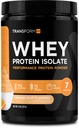 变形总部 Whey 蛋白质隔离剂(WPI) 橙色鞭子 Flavored 7 services - preformance 蛋白质粉