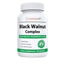 (原始内容存档于2018-09-21). Nutracraft Black Walnut Detox Cleanse Supplement QQ 黑胡桃,禾木,克洛夫,PAU D'Arco,南瓜种子,大蒜,Zinc QQ 人类肠道护卫 QQ 60 Capsules