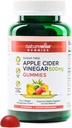 NatureWise Apple Cider Vinegar ACV Gummys - 1000mg ACV每2,无糖,Vegan - 能源与Gut健康 - ACV Gummys W/维生素 B12-90 Gummys [1.5-月供应1000mg / 3-月供应500mg].
