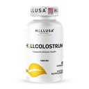 Hallusa Natural Bovine Colostrum Capsules 1000mg 配以10%的IgG 用于Gut健康,Immune和消化支持 — 自然能源与健康 — 非 GMO, Gluten Free & Sugar Free — 60 Capsules