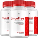 GlycoFree Capsules, GlycoFree Advanced Supplements, 所有保持健康水平的自然公式, 最大强度的每日公式, Glyco Free Capsules Reviews (3 Pack - 180 Capsules)