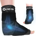 Ankle冰块包装用于安居、脚冰包包装、Ankle、Foot、Heel Pain Relief、Achilles Tendonitis、Plantar Fasciitis的可重复使用的脚冷凝胶包包装
