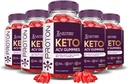 合理实验室(5 Pack Proton Protein Keto ACV Gummys 高级公式 1000MG 质子靴 配有石榴蜂蜜汁粉 B12 Vegan Non GMO 300 Gummys)