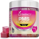 影响 PMS Gummys – 60 Counter 多维塔明女性, Mendrual Cramp Relief PMS – 支持补充 PMS Relief & Natural Hormone 平衡