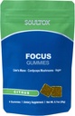 Soultox Focus Lion's Mane Gummys - Citrus Flavor - Vegan 配有有机狮子 Mane和Cordyceps的配方 - 增强记忆,焦点和能量 - Citrus Flavor - 单包