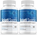 (2 Pack) Sciatisoothe Sciati Soothe Nerve Health, Sciatisoothe Capsules Vitamins, Sciatisoothe 高级整体健康支持最大强力公式美国(120 Capsules)